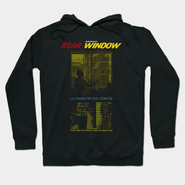 Rear Window Hoodie by Chairrera